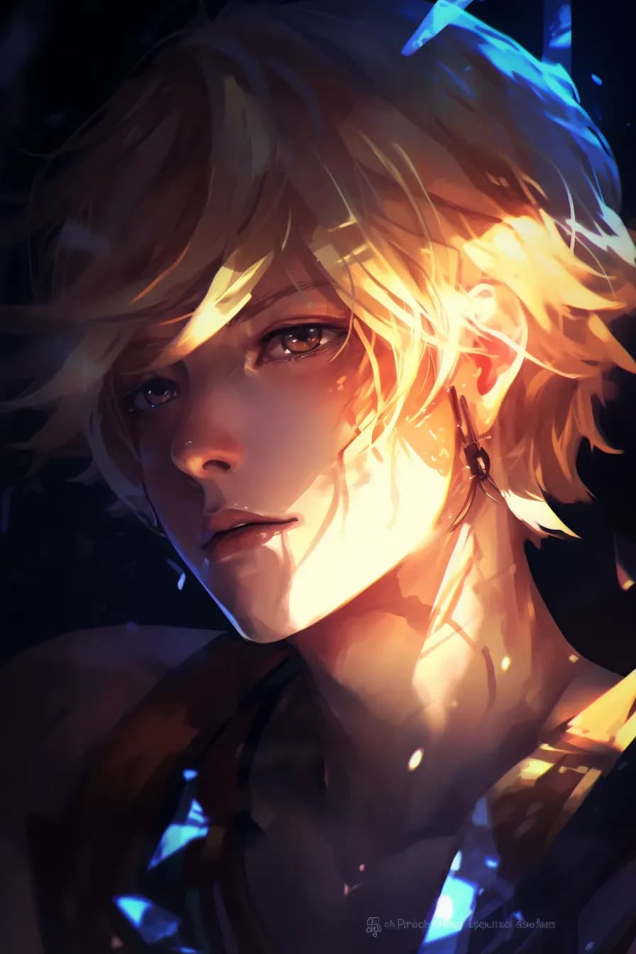 Super Handsome Blonde Hero